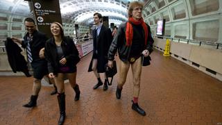 Sin pantalones: Miles viajaron así en el metro de 60 ciudades