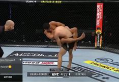 UFC 253: la espectacular guillotina de Brandon Royval para someter a Kai Kara-France | VIDEO