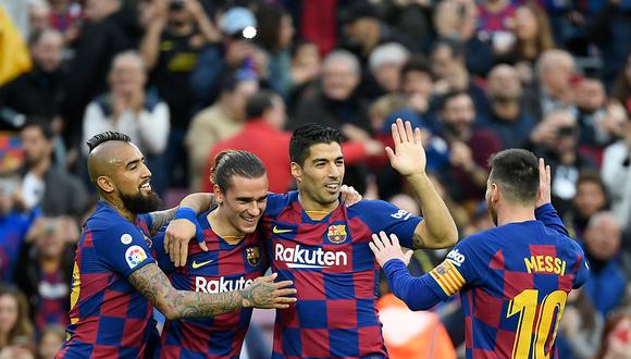 Barcelona juega contra Valencia en una fecha más por la Liga Santander. Conoce  los horarios y canales TV para ver los partidos de hoy,  sábado 25 de enero. (AFP)