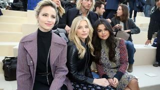 Selena Gómez y los famosos en el desfile de Louis Vuitton