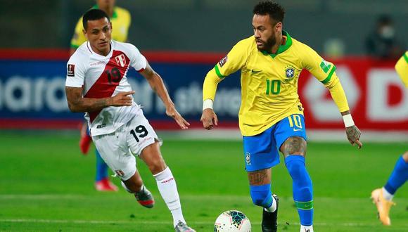 Perú tiene programado visitar a Brasil el jueves (7:30) por la fecha 10 de las Eliminatorias, donde esta a dos puntos de meterse en zona de clasificación a Qatar 2022. (Foto: AFP)