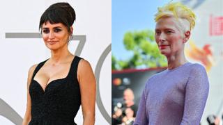 Penélope Cruz y Tilda Swinton, las grandes estrellas de la alfombra roja del Festival de Venecia