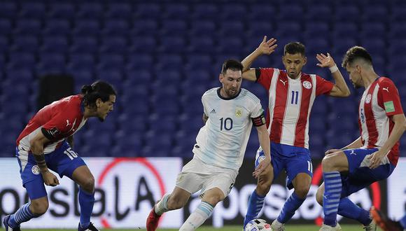 Argentina vs. Paraguay en vivo por la fecha 3 de la Copa América. | Foto: AFP