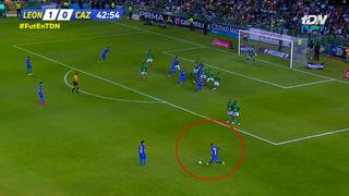Cruz Azul vs. León: Yoshimar Yotún provocó el 1-1 desde tiro libre en la Copa MX | VIDEO