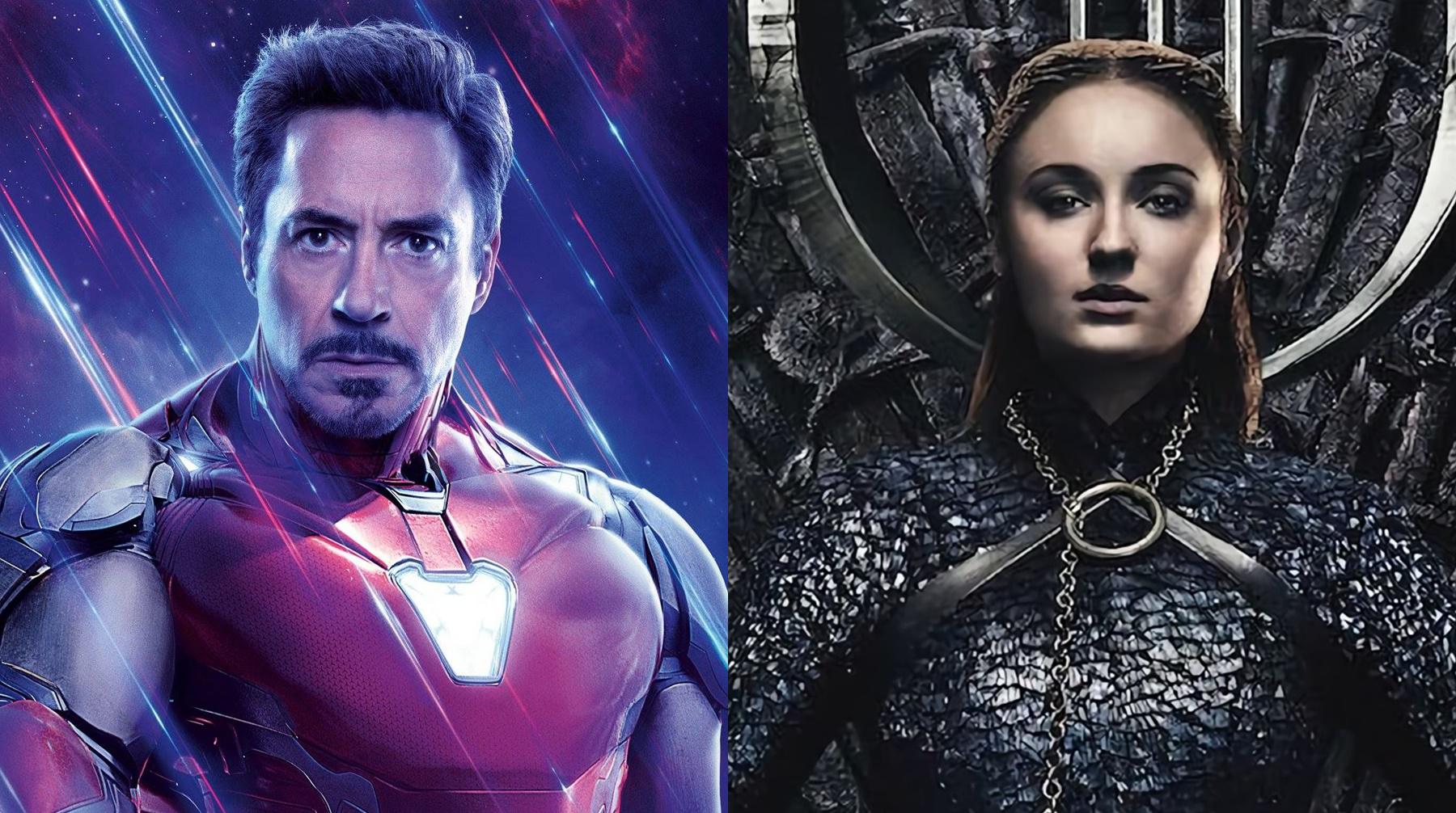 "Avengers: Endgame" y "Game of Thrones" temporada final son los mayores estrenosde cine y TV de los últimos años. Fotos: Difusión.