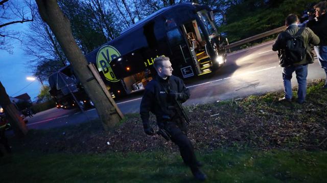 Así quedó el bus del Borussia Dortmund tras explosiones - 4