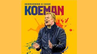 Barcelona hizo oficial contratación de Ronald Koeman y le da bienvenida   