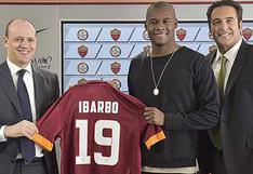 La Roma presentó a Víctor Ibarbo como su nuevo jugador