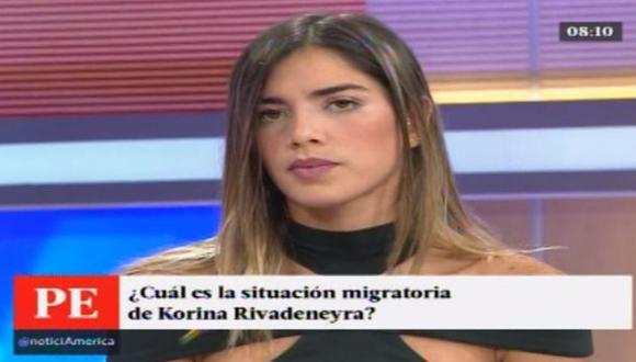 Korina Rivadeneira a PPK: "Por favor, analice mi caso" [VIDEO]