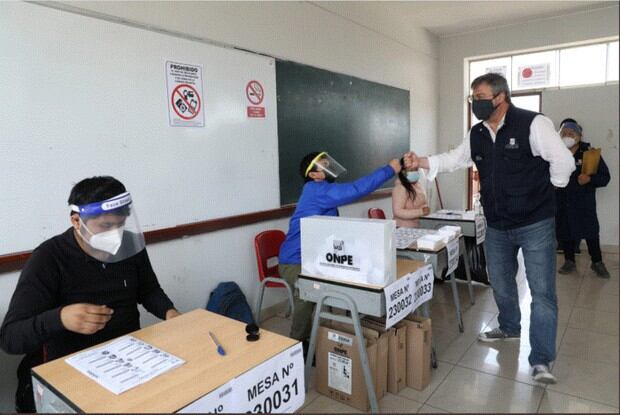 La ONPE recomendó a los ciudadanos acudir a los locales de votación en un horario escalonado, según el último dígito de su número de DNI (Foto: Andina)