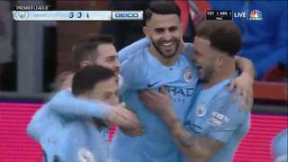 Manchester City vs. Bournemouth: Riyad Mahrez colocó el 1-0 con violento remate | VIDEO