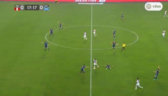 Perú vs. Escocia: la gran jugada individual de André Carrillo | VIDEO | América TV