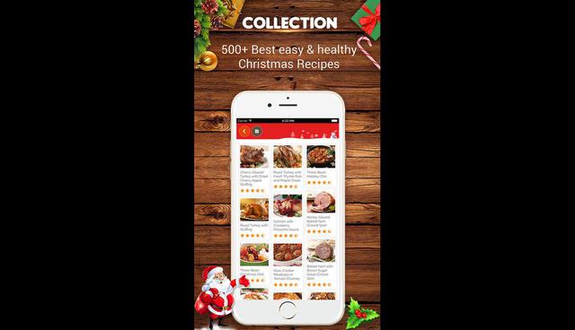 FOTO 7 | 500+ Christmas Recipes  y Recetas Navideñas. Ambas, la primera para Android y la otra para iOS, te ayudarán a preparar los mejores manjares en noche buena. (Foto: iTune)