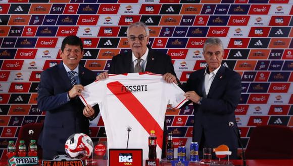Jorge Fossati fue presentado oficialmente como nuevo entrenador de la selección peruana de fútbol | Foto: Giancarlo Ávila @photo.gec
