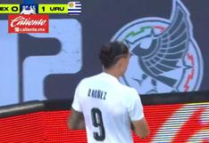 Antes de los diez minutos: Darwin Núñez anota el 1-0 de Uruguay sobre México en amistoso | VIDEO