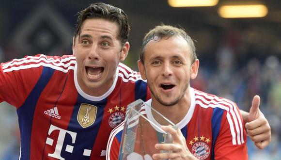 Rafinha del Bayern advierte peligrosidad de Claudio Pizarro