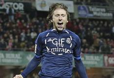 Gif: el golazo de Luka Modric que le dio la victoria al Real Madrid