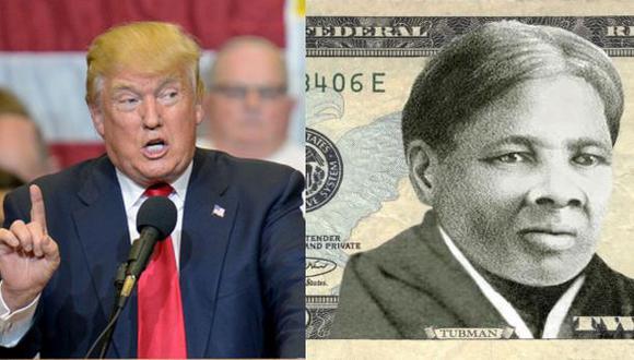 Donald Trump se opone a poner a Tubman en billete de 20 dólares