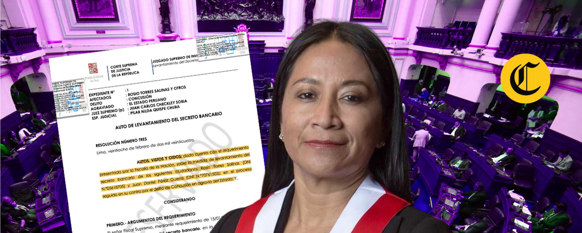 Caso “Mochasueldos”: PJ ordena levantar secreto bancario de congresista de APP, Rosio Torres