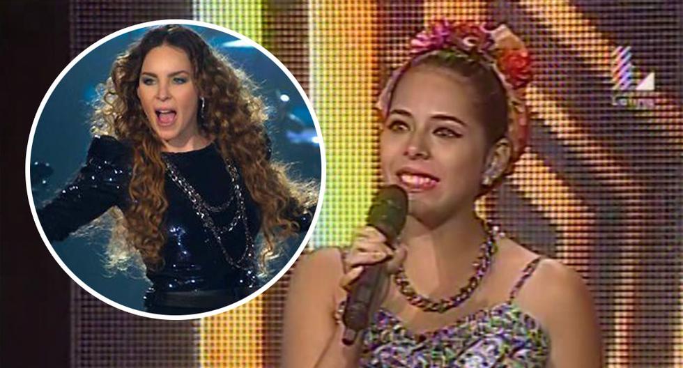 Belinda peruana sorprende al jurado de Yo Soy con interpretación de \'El Sapito\'. (Foto: Captura Latina)