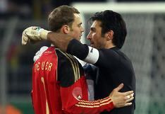 Alemania vs Italia: Gianluigi Buffon opinó sobre Manuel Neuer