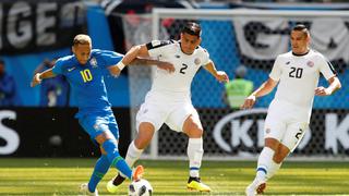 Brasil venció 2-0 a Costa Rica con un gol de Neymar en Rusia 2018