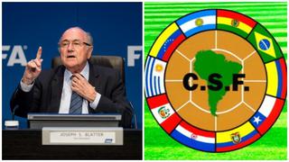 Blatter confirmó que Sudamérica mantendrá cupos para el Mundial