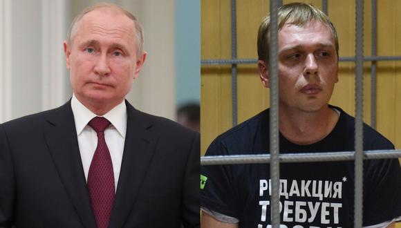Golunov fue detenido el 6 de junio, después de que la policía hallara supuestamente drogas en su mochila y su domicilio. (Foto: EFE - AFP)