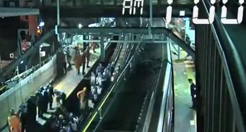 La obra ferroviaria se realizó en apenas 3 horas. (Foto: Livestream)