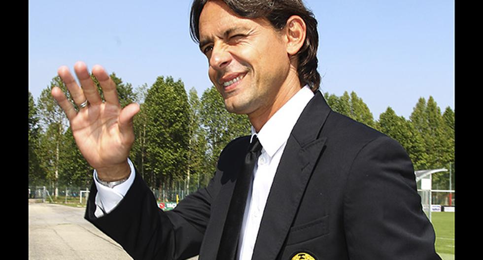 Filippo Inzaghi se va del AC Milan sin haber triunfado como entrenador. (Foto: Getty Images)