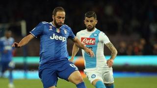 Higuaín sufrió ensordecedor abucheo en el duelo Napoli-Juventus
