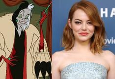 Disney: ¿Emma Stone será Cruella de Vil en live action de la villana?