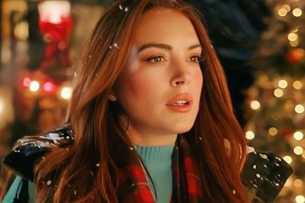 Lindsay Lohan is the protagonist of "Hit Christmas" (Photo: Netflix)