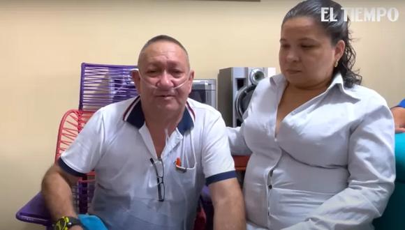 Colombia: Víctor Escobar se convirtió en el primer paciente no terminal en recibir la eutanasia en Latinoamérica. (Captura de video / El Tiempo).