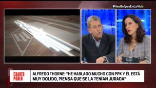 Alfredo Thorne: "A mí no se me ha dado la oportunidad de defenderme"