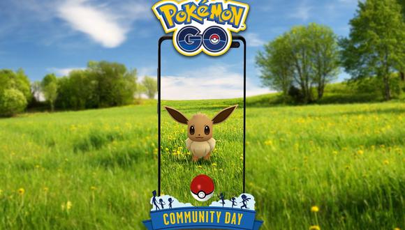 El Día de la Comunidad de agosto en Pokémon GO estará centrado en Eevee. (Imagen: Niantic)