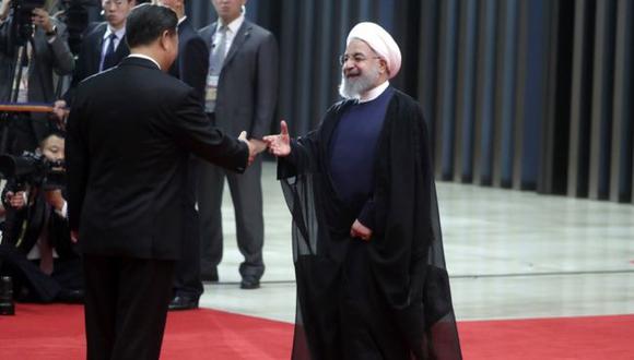 El 10 de junio de 2018, el presidente de China, Xi Jinping, y el de Irán, Hassan Rouhani, se reunieron en el consejo de jefes de estado de la Organización de Cooperación de Shanghái.