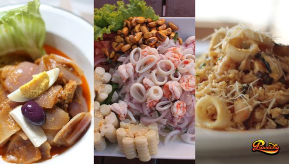 Descubre cómo preparar platos clásicos de nuestra gastronomía marina como el escabeche de pescado, el cebiche mixto y el arroz con mariscos.