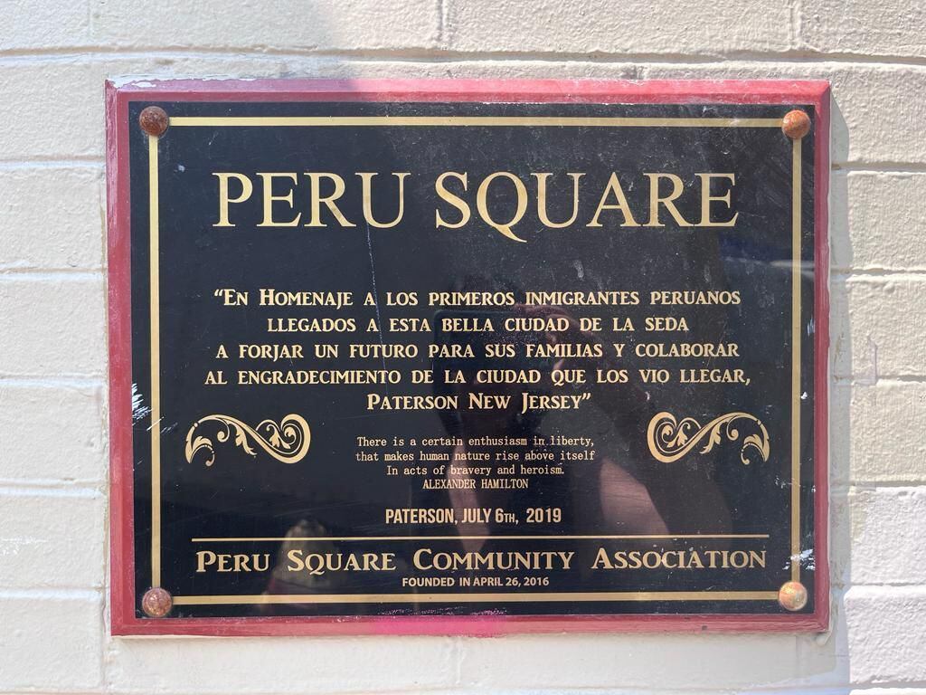 Pilar Rivas wanted to pay tribute to the Peruvian community in Paterson.  (PIERINA PIGHIBEL).