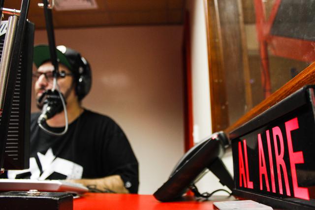 Los integrantes del programa "Rapperground", el único de su tipo en la FM nacional. (Fotos: Eduardo Abregú)