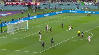 Gol de Andrej Kramaric para Croacia: sentencia el 3-1 sobre Canadá en el Mundial | VIDEO