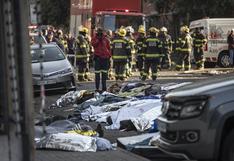 Al menos 73 muertos en el incendio de un edificio en Sudáfrica