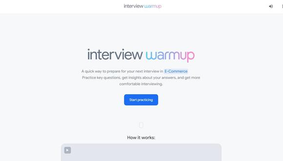 Google lanza Interview Warmup, la app para practicar una entrevista de trabajo (¿cómo funciona?). (Foto: captura de la plataforma)