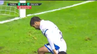 Cruz Azul 0-1 Puebla: Pablo González anotó el primer gol para los dirigidos por Juan Reynoso