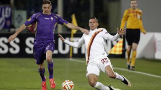 Fiorentina empató 1-1 frente a Roma en la Europa League (VIDEO)