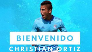 Christian Ortiz vuelve a Sporting Cristal: así anunció el club celeste el fichaje del argentino