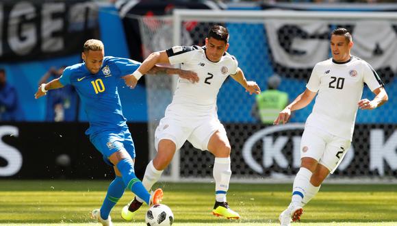 Brasil y Costa Rica se miden HOY (7:00 am. EN VIVO ONLINE por DirecTV / Globo / SporTV) en el Estadio de San Petersburgo por el Mundial Rusia 2018. (Foto: AFP)