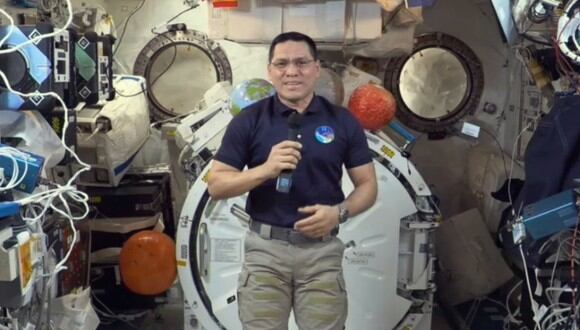 La historia viral del astronauta latino que no puede volver a la Tierra. (Foto: NASA Video / YouTube)