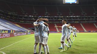 Argentina se impuso 1-0 a Uruguay por la Copa América 2021
