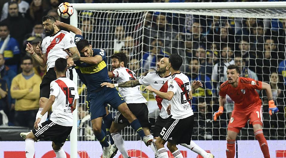 River Plate vs. Boca Juniors: la final de América desde todos los ángulos del Santiago Bernabéu. (AFP)